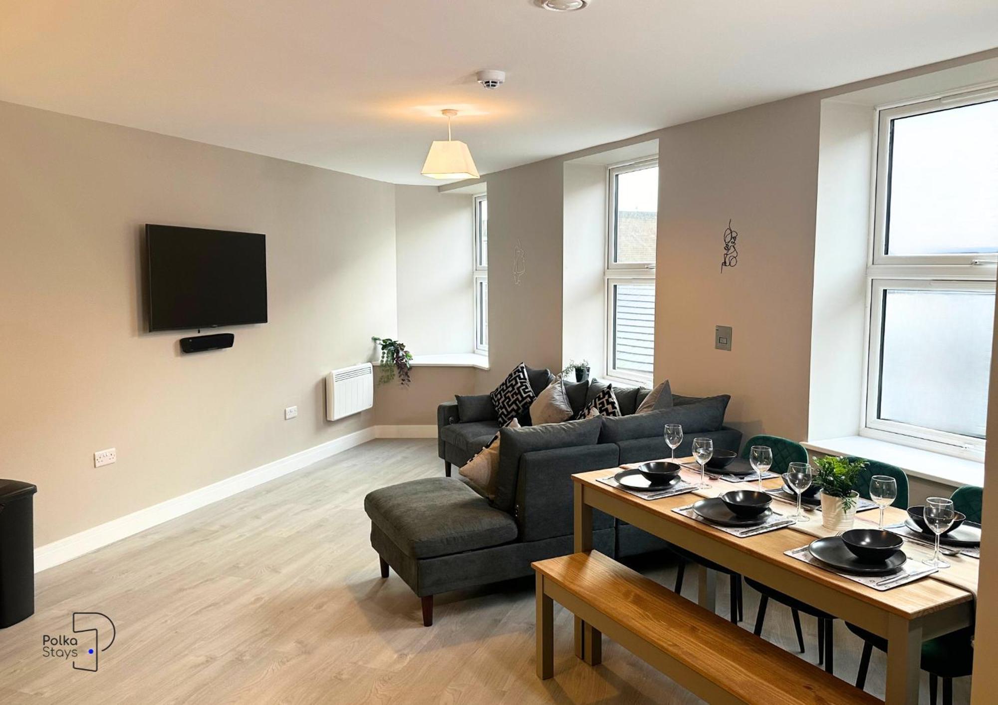 Hanley, Stoke - Modern Spacious Apartments By Polkastays Eksteriør bilde