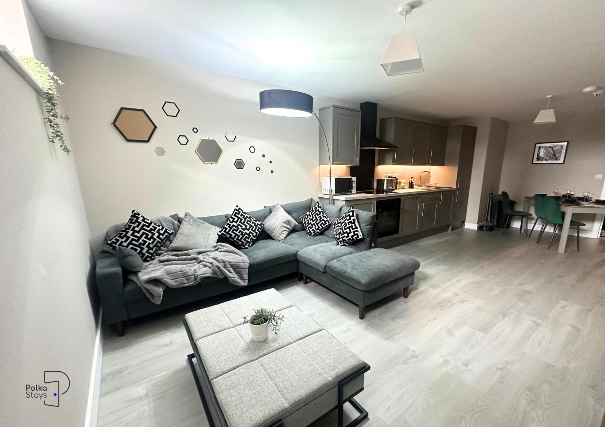 Hanley, Stoke - Modern Spacious Apartments By Polkastays Eksteriør bilde