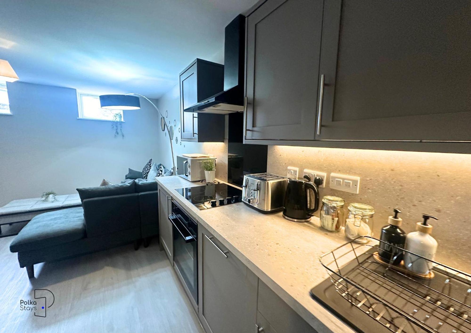 Hanley, Stoke - Modern Spacious Apartments By Polkastays Eksteriør bilde