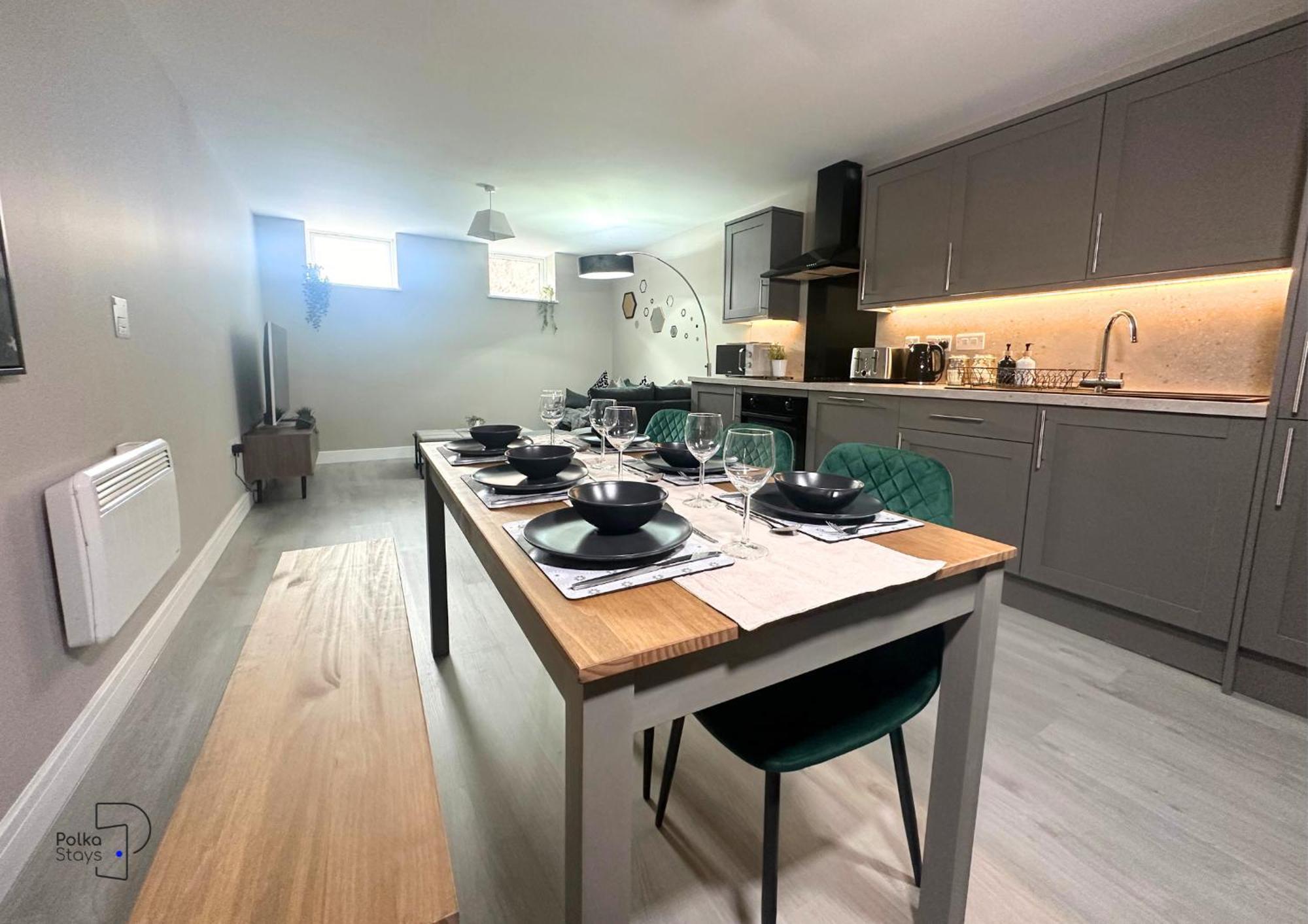 Hanley, Stoke - Modern Spacious Apartments By Polkastays Eksteriør bilde