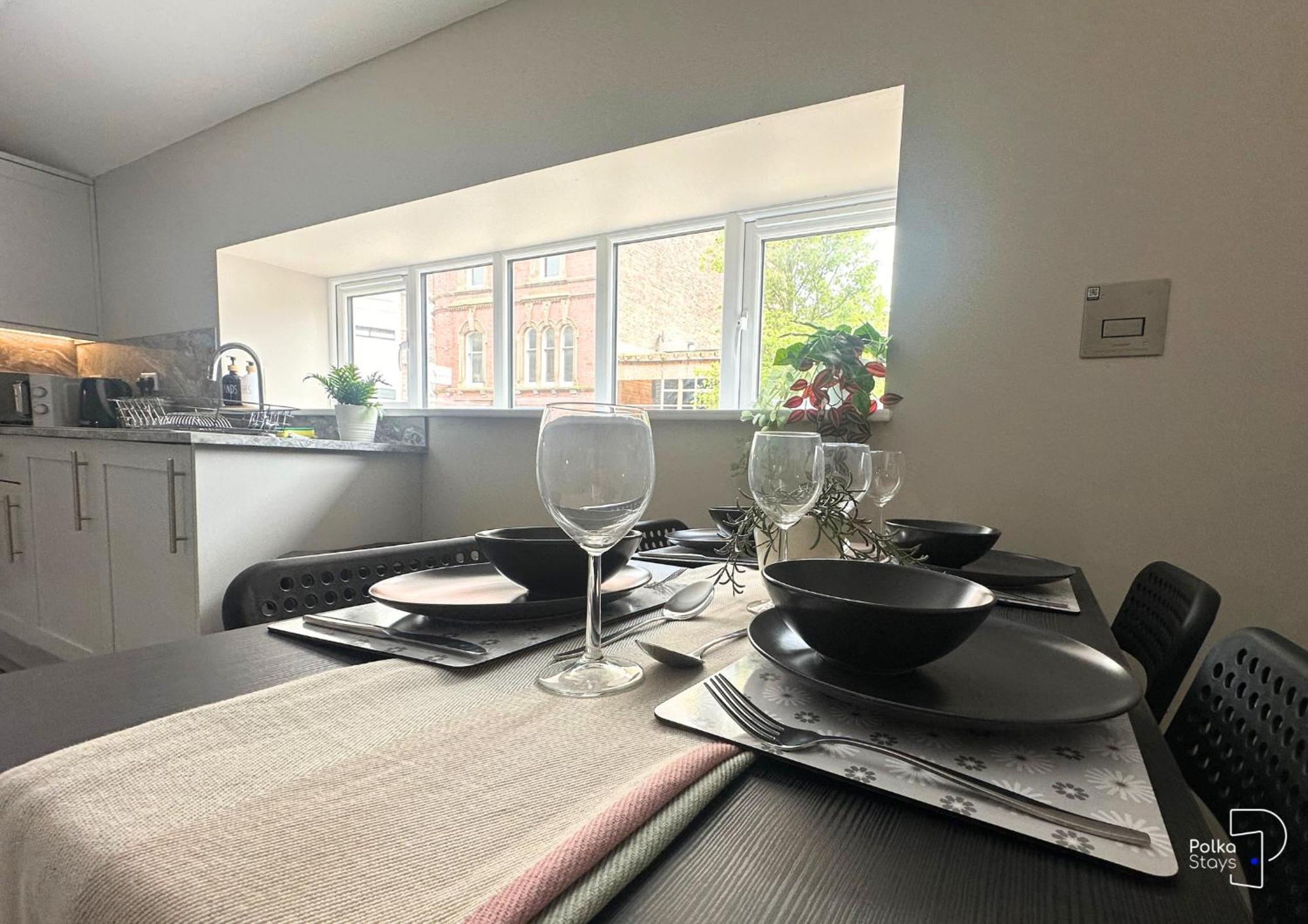 Hanley, Stoke - Modern Spacious Apartments By Polkastays Eksteriør bilde